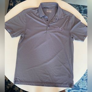 TCU Under Armor polo